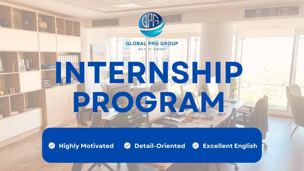 Internship opportunity at Global Pro Group in Tirana, Albania