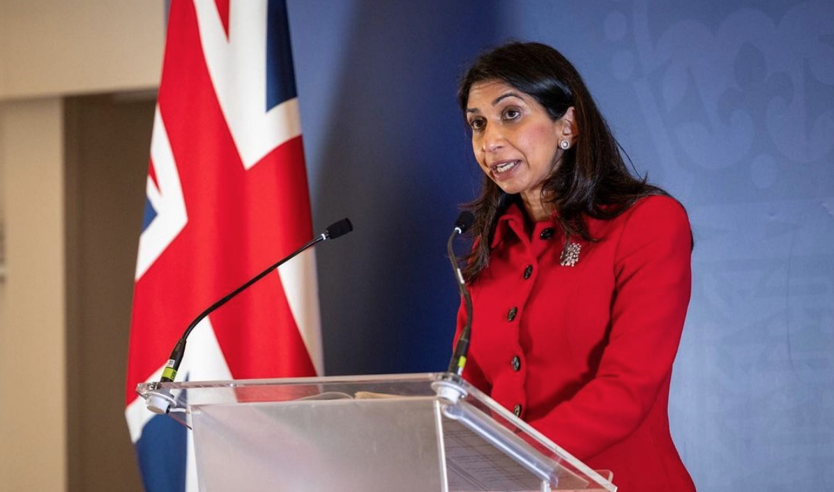 UK Home Secretary Suella Braverman